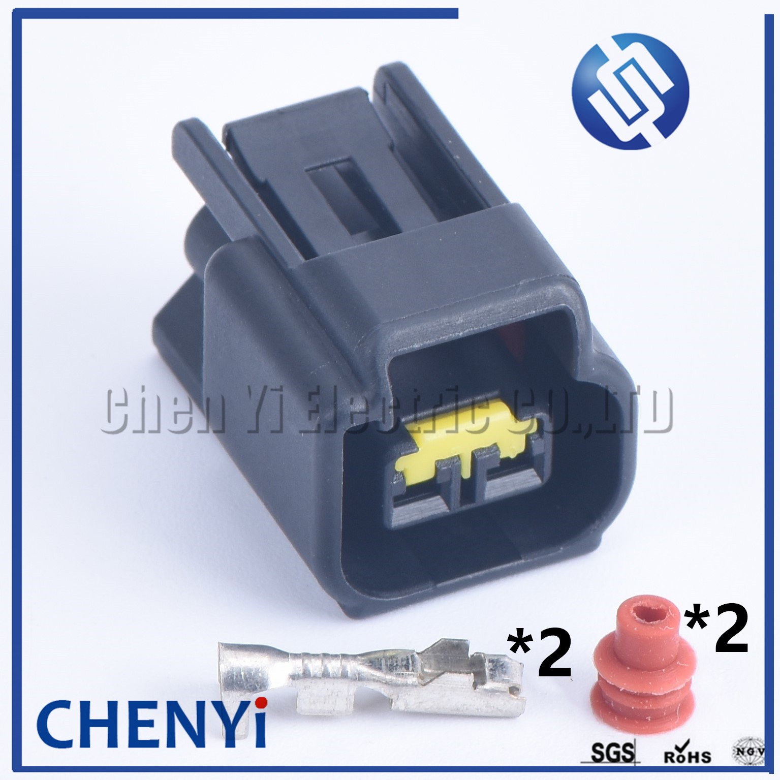 2 Pin way Ignition Coil Wire Harness Male or Female Waterproof Auto Connector for s-max 2.3 gasoline Furukawa