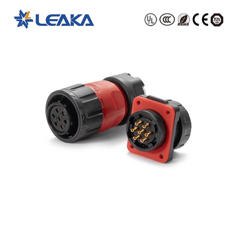 Cnlinko Customizable YM24 Ribbon Cord Power Connector 2P Circular Aviation Plug with 3 4 10 12 19 24 Pin Waterproof IP68 Rated