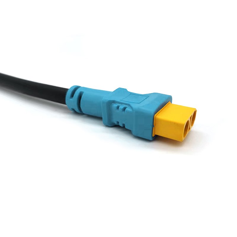 Custom Design 2Pin XT60 Male Female Plug 16AWG High Temperature Silicone Wire Harness Cable Assembly Wire To Wire Connector