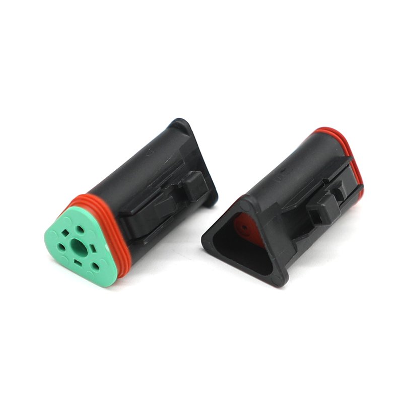 DT06-3S-P032 3 Way DT Series Factory Wholesale Enhanced Seal Retention Shrink Boot Adapter Automotive Waterproof Wire Connector