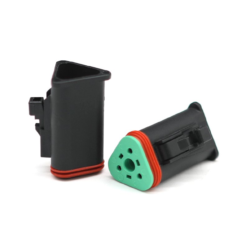 DT06-3S-P032 3 Way DT Series Factory Wholesale Enhanced Seal Retention Shrink Boot Adapter Automotive Waterproof Wire Connector