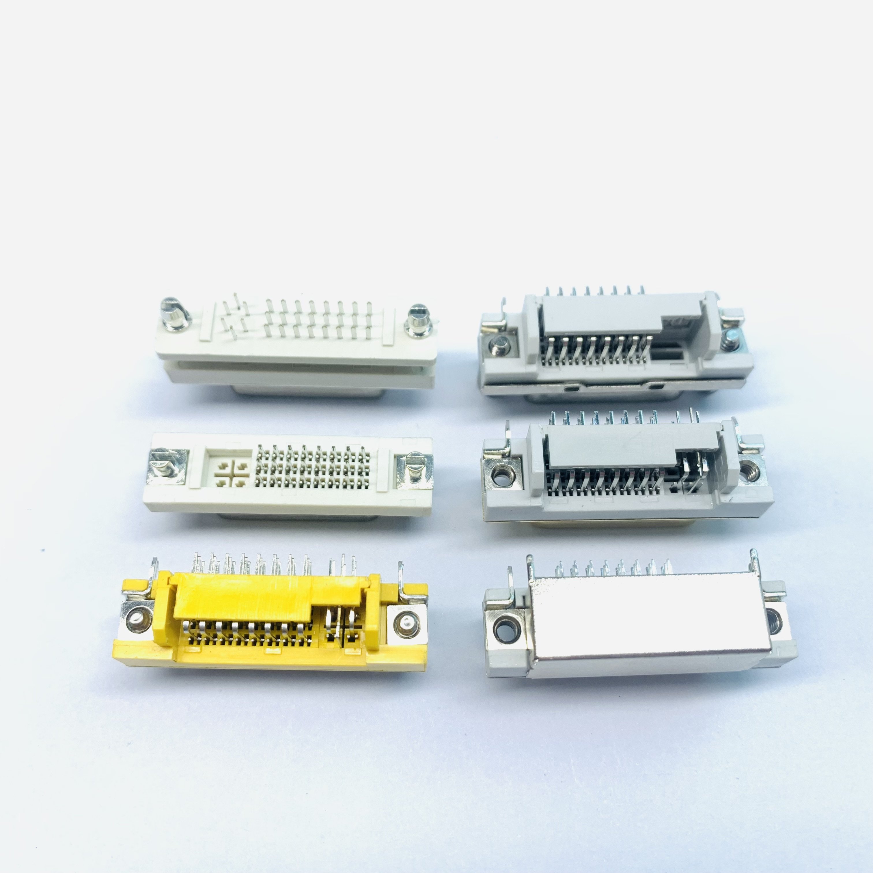 Wholesale Dual Port Male Type DVI Connector Socket D-Sub Connectors