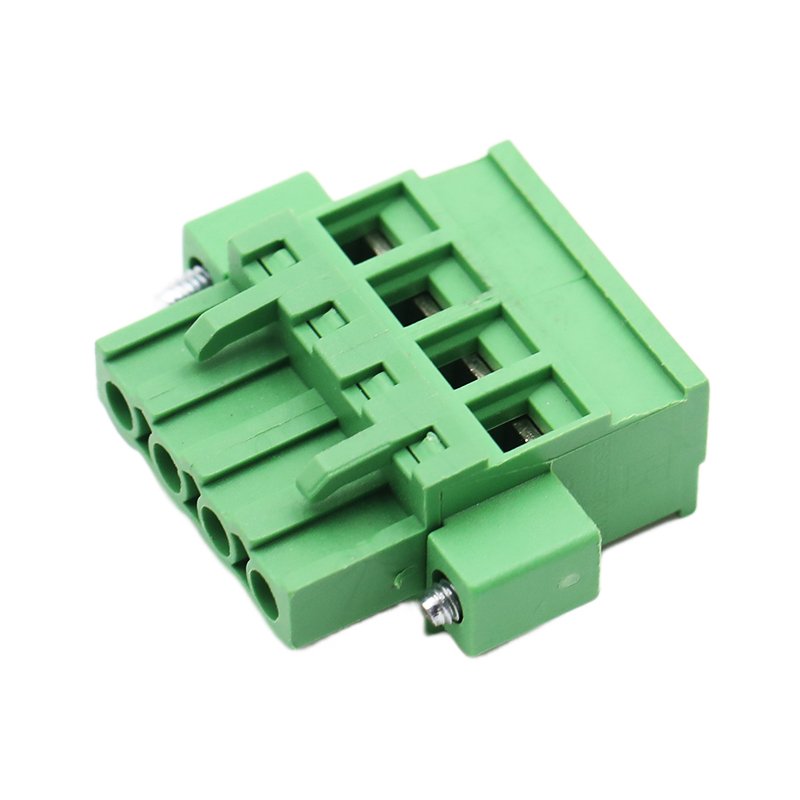 Chinese manufacturer High quality Bloco de terminais push-in pitch pluggable type panel mount terminal block connector