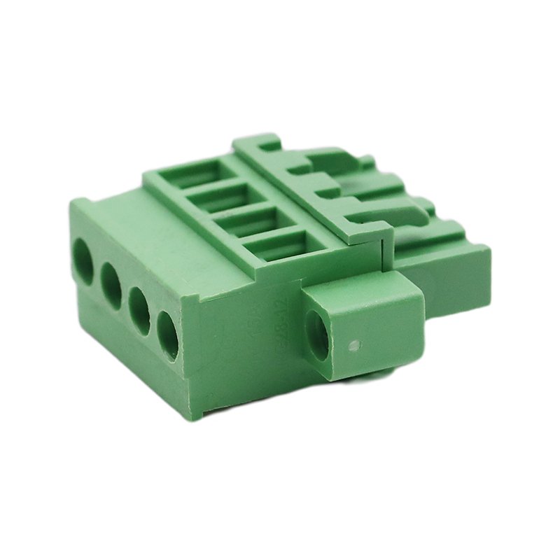 Chinese manufacturer High quality Bloco de terminais push-in pitch pluggable type panel mount terminal block connector