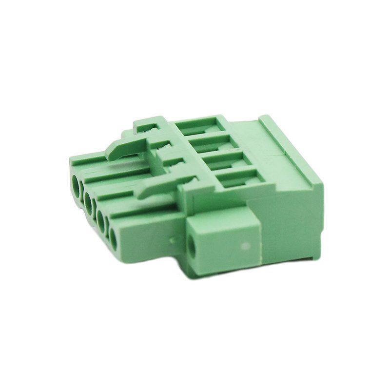 Chinese manufacturer High quality Bloco de terminais push-in pitch pluggable type panel mount terminal block connector