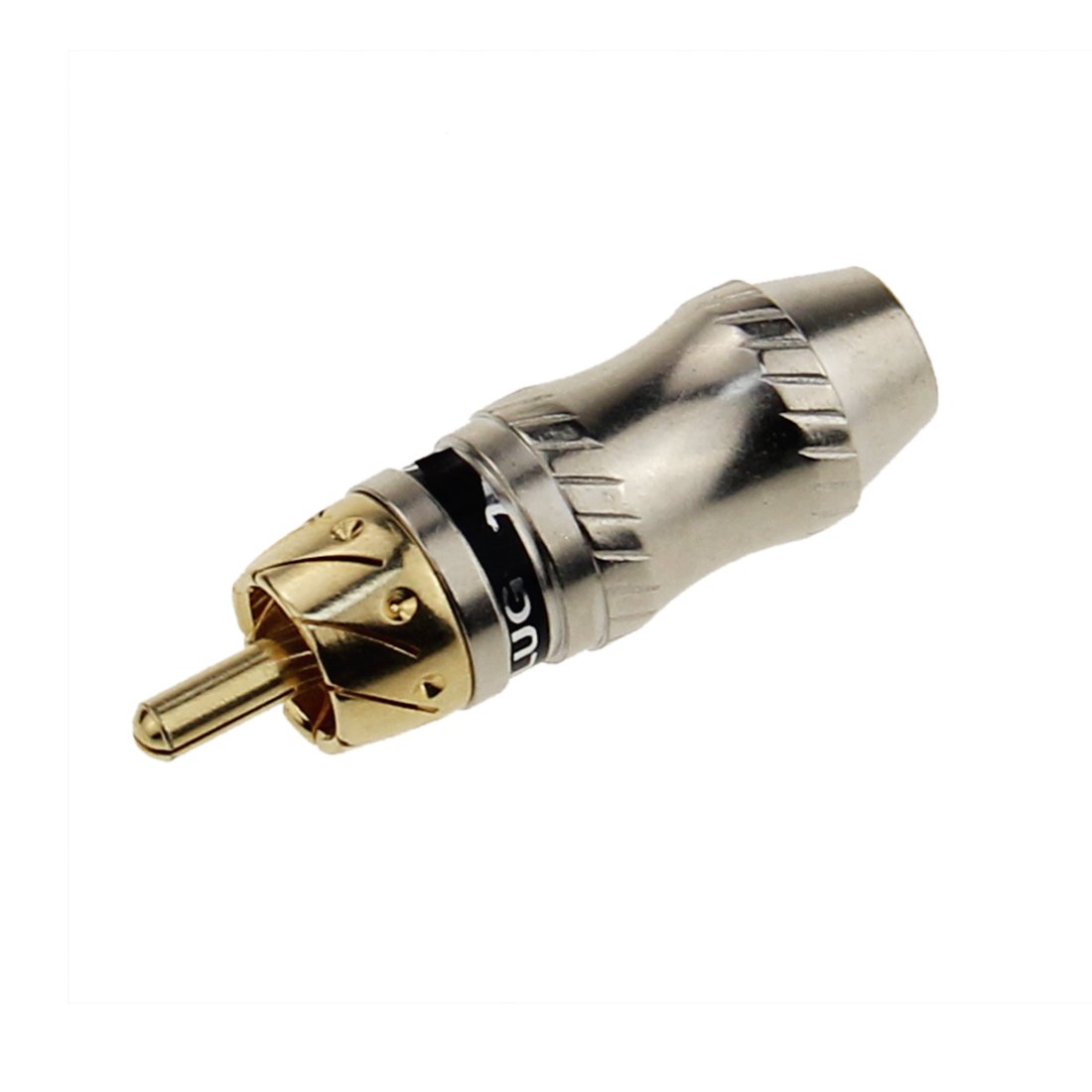 High End Gold Plated RCA Male Plugs Connectors for Speaker Audio cable connect