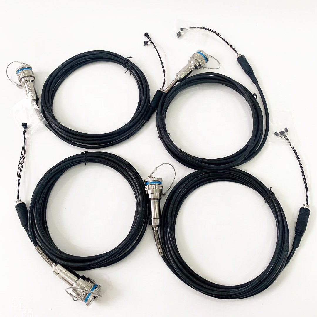 ZLTC D38999 2FIBER 8POWER Hybrid connector / D38999 series waterproof optical cable assemblies