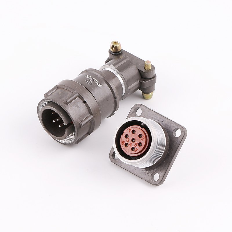 Hot sale 400V 10A 14MM 4 7 pin Connector 2PM Series connector 2PM14/2PM18 industrial circular connector