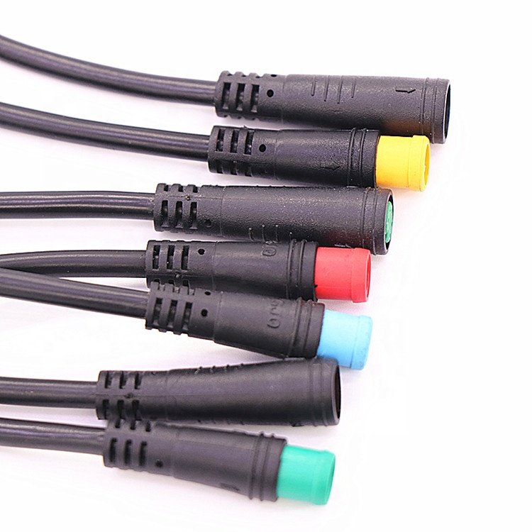 M8 Ip65 Electric Scooter eBike Wire Connectors Cable Male and Female Waterproof Connector