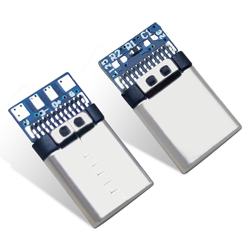 New product quick charging power cable 30 W 4pin 5pin 90 Degree Adaptor Connector with Data Cables Assembly for type-c micro
