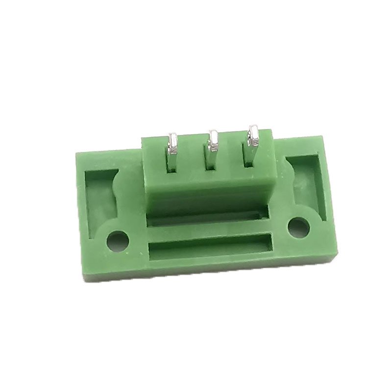 Factory direct sales KF2EDGWB-5.08 Plug and pull through wall welding wire terminal block connector 5.08mm