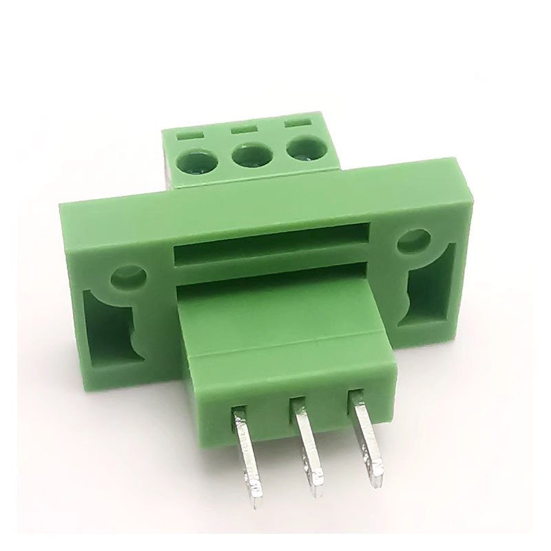 Factory direct sales KF2EDGWB-5.08 Plug and pull through wall welding wire terminal block connector 5.08mm