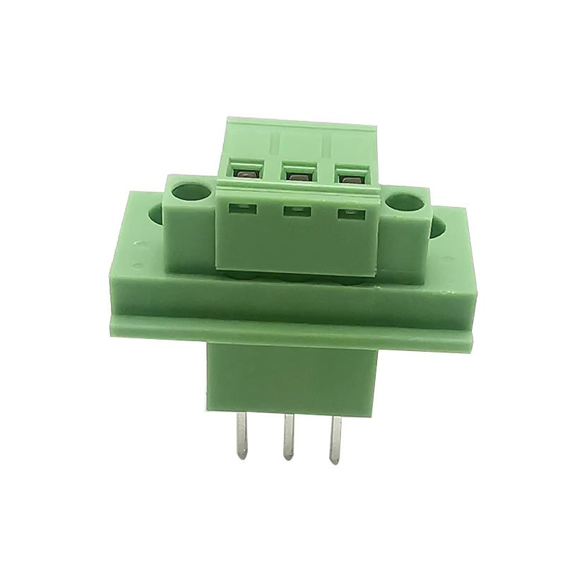 Factory direct sales KF2EDGWB-5.08 Plug and pull through wall welding wire terminal block connector 5.08mm