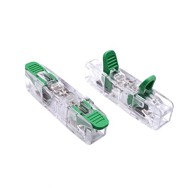 New Quick Connect Led Lights 1 In 1 Out Universal Quick Terminal Block Fast Wire Terminal Connector