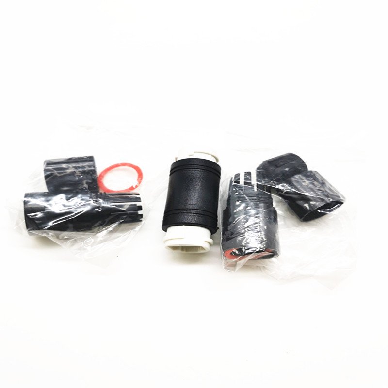 Ethernet Network Cable Double Head Outdoor Lan Coupler Waterproof RJ45 Connector