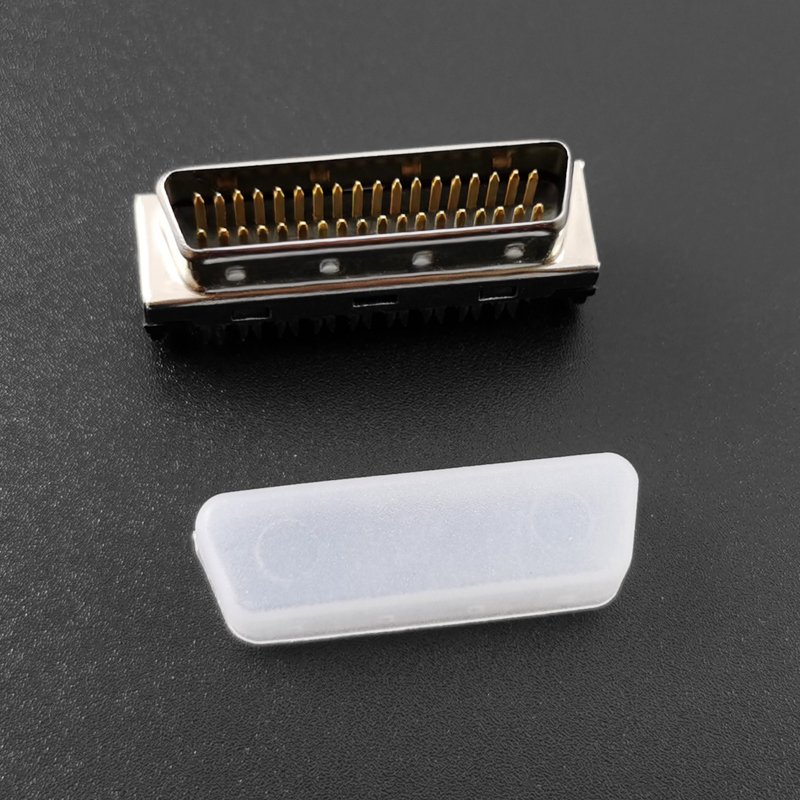 SCSI series 36PIN dust cover HPDB SCSI 50Pin 68Pin 100Pin dust plug male connector wholesale protective cover