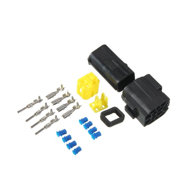 Automotive Waterproof Electrical Quick Disconnect Wire Splice Deutsche Deutsch Dt Series Car Terminal Connector 2P