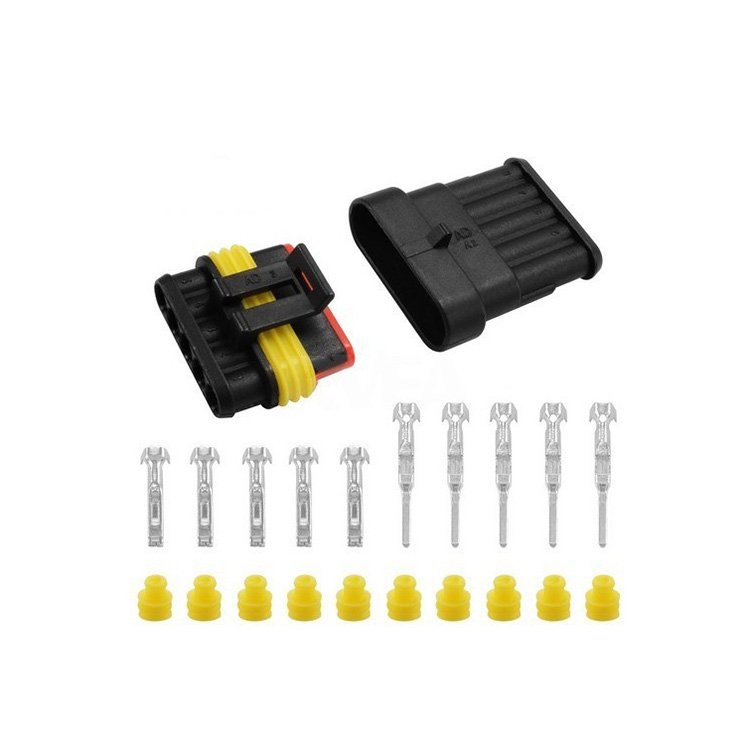 Automotive Waterproof Electrical Quick Disconnect Wire Splice Deutsche Deutsch Dt Series Car Terminal Connector 2P
