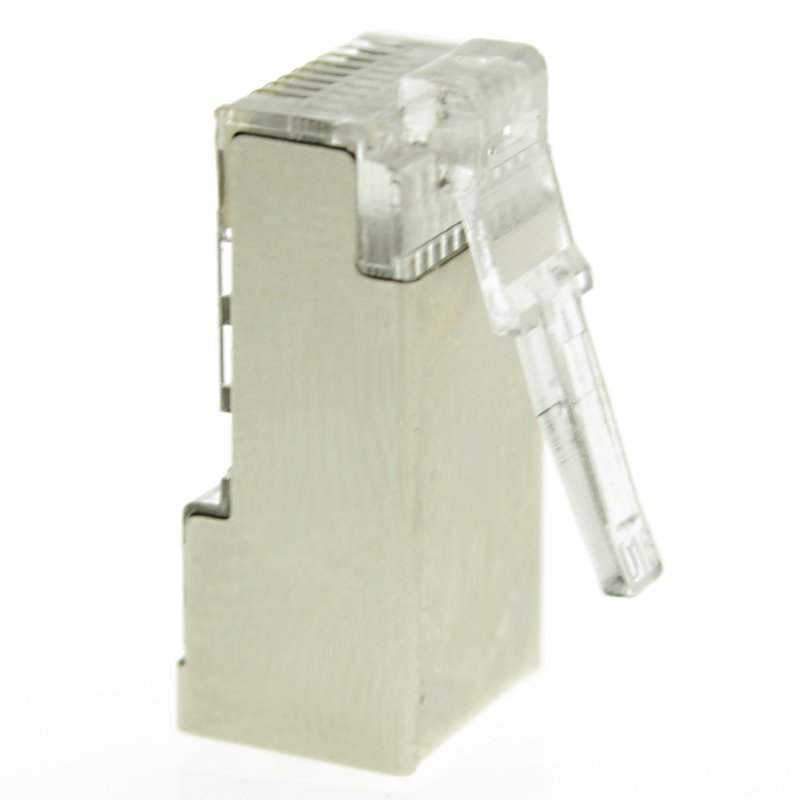 Aipeng factory ethernet cat5e cat6a cable rj45 Shielded FTP modular plug connector
