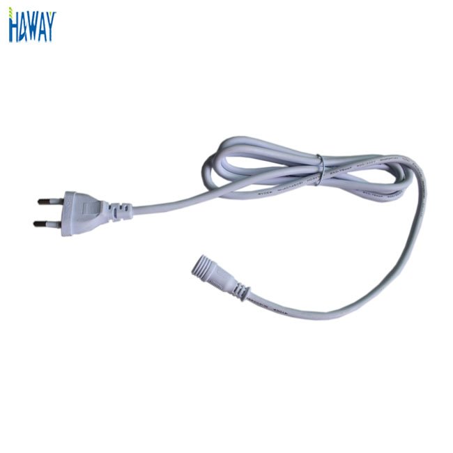 good quality LED cable wire for T8 LED Tube Light waterproof tube light led connection wire with DC connector