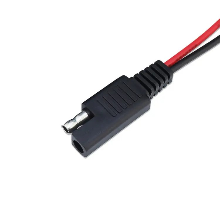 SAE Power Automotive DIY Cable 18AWG 30CM Car 2 Pin SAE Connector Quick Disconnect Extension Cable
