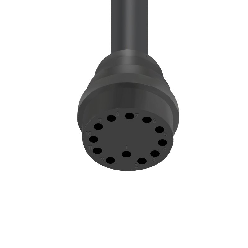 IL12F seacon Connector 12 pin Circular ROV Terminal Cable Connect Deepsea Underwater connectors for Subsea