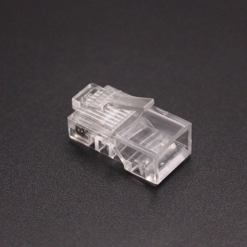 RJ45-100M-1U CCTV Supplier RJ45 Waterproof Connector of Cat5e Cat6 Plug 8 Pin 8
