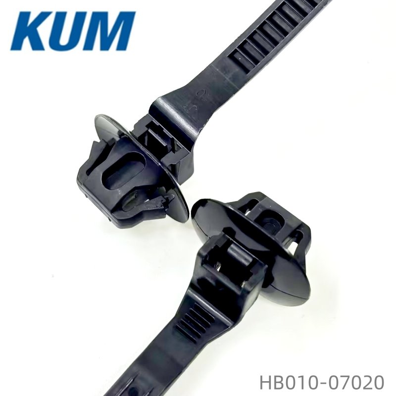 Original KUM High Hardness KPP011-99020 HB010-07020 EU020-01050 Cable Tie Gray Hole Type Wire Seal Connector