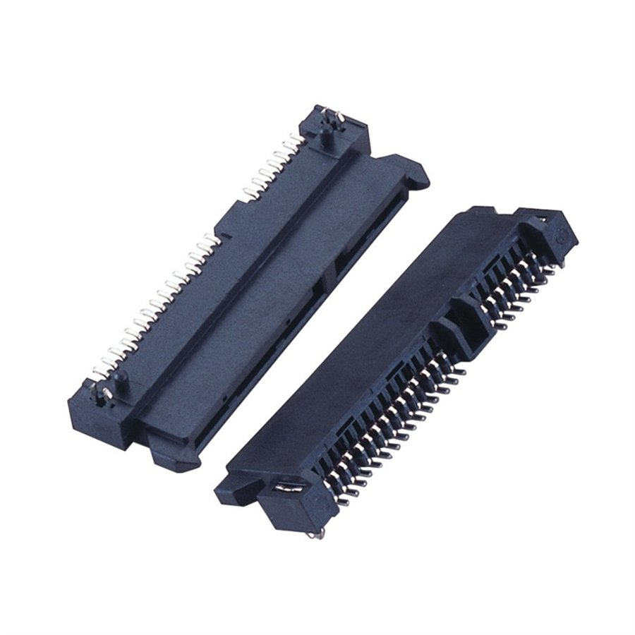 Soulin Hot Sale SATA 7+15P Female Straight SMT Power Connectors Sata for Efficient Bridge between Computer PCB and HDD