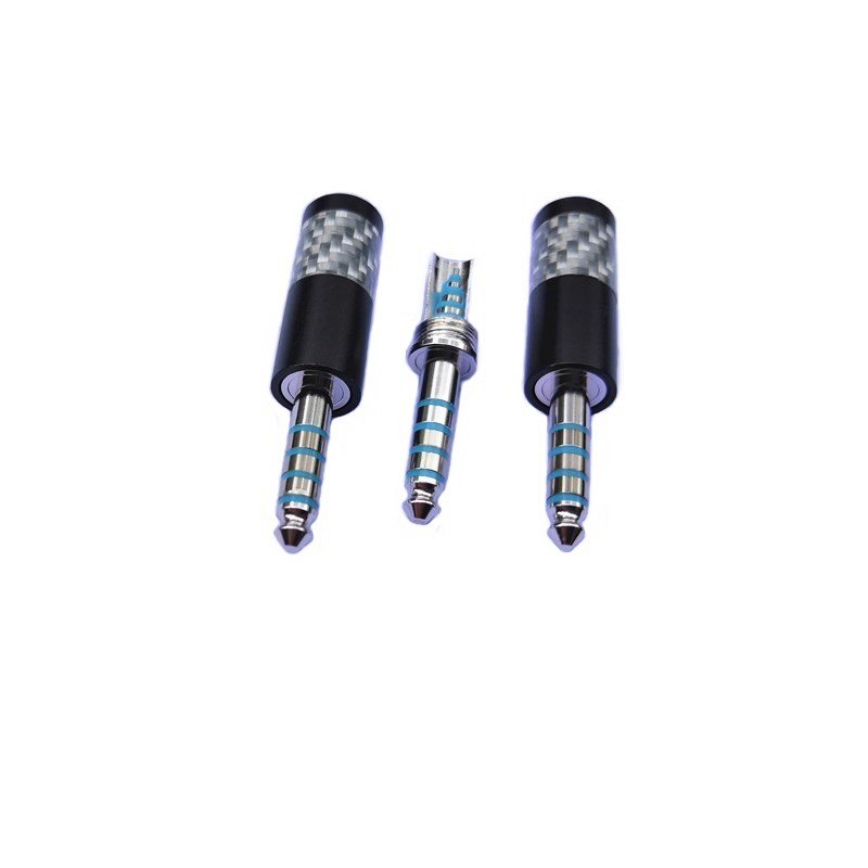 High Quality Rhodium Plated 4.4MM balanced 5pole jack plug connector