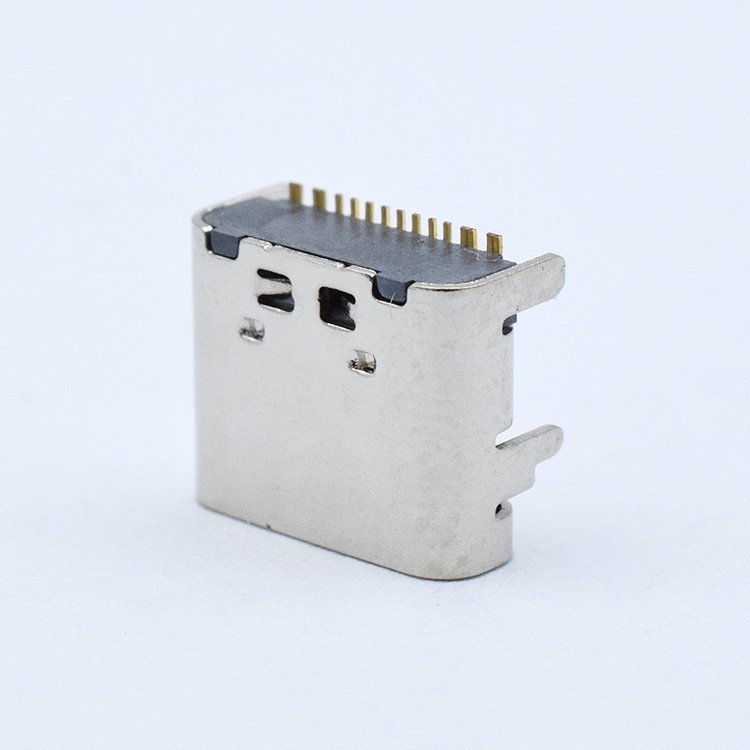 HOT SALE USB-C Type C Female 16 Pin 4 insert board feet C Type SMD USB Connectors