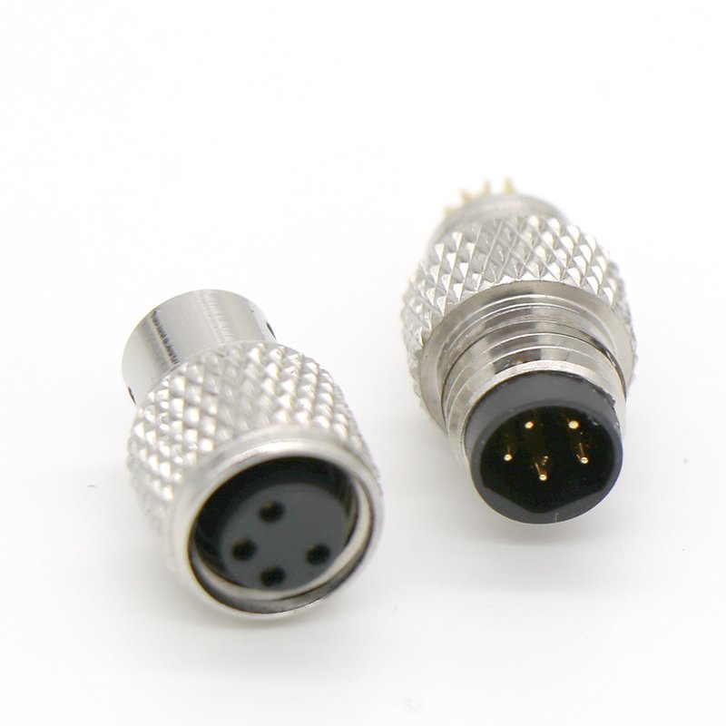 Manufacturer direct selling M12E7 socket female 3,4,5,6,8,12,17Pin circular m12 connectors