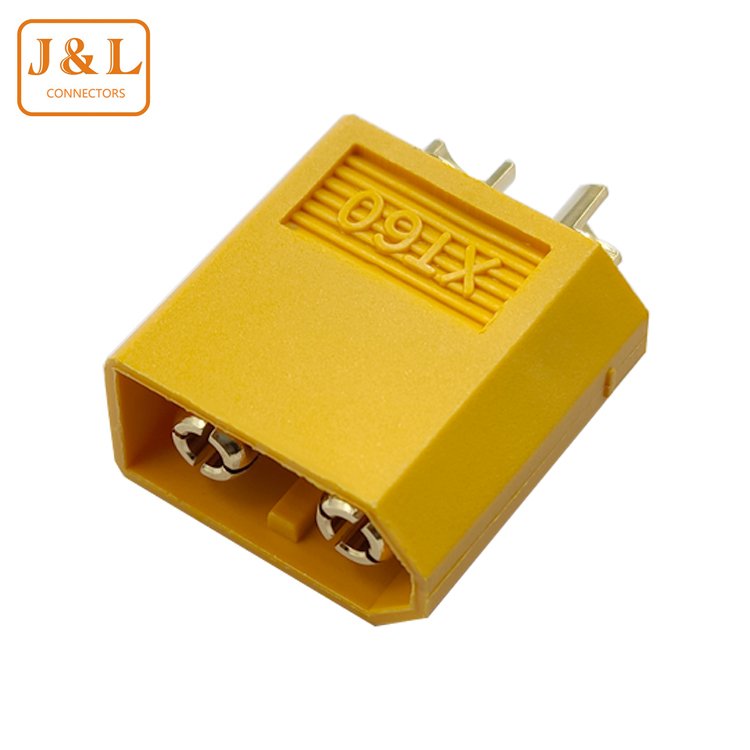 XT30 Connectors Male and Female Yellow Color Connector Plugs In a Set With Solder Terminal For RC Battery