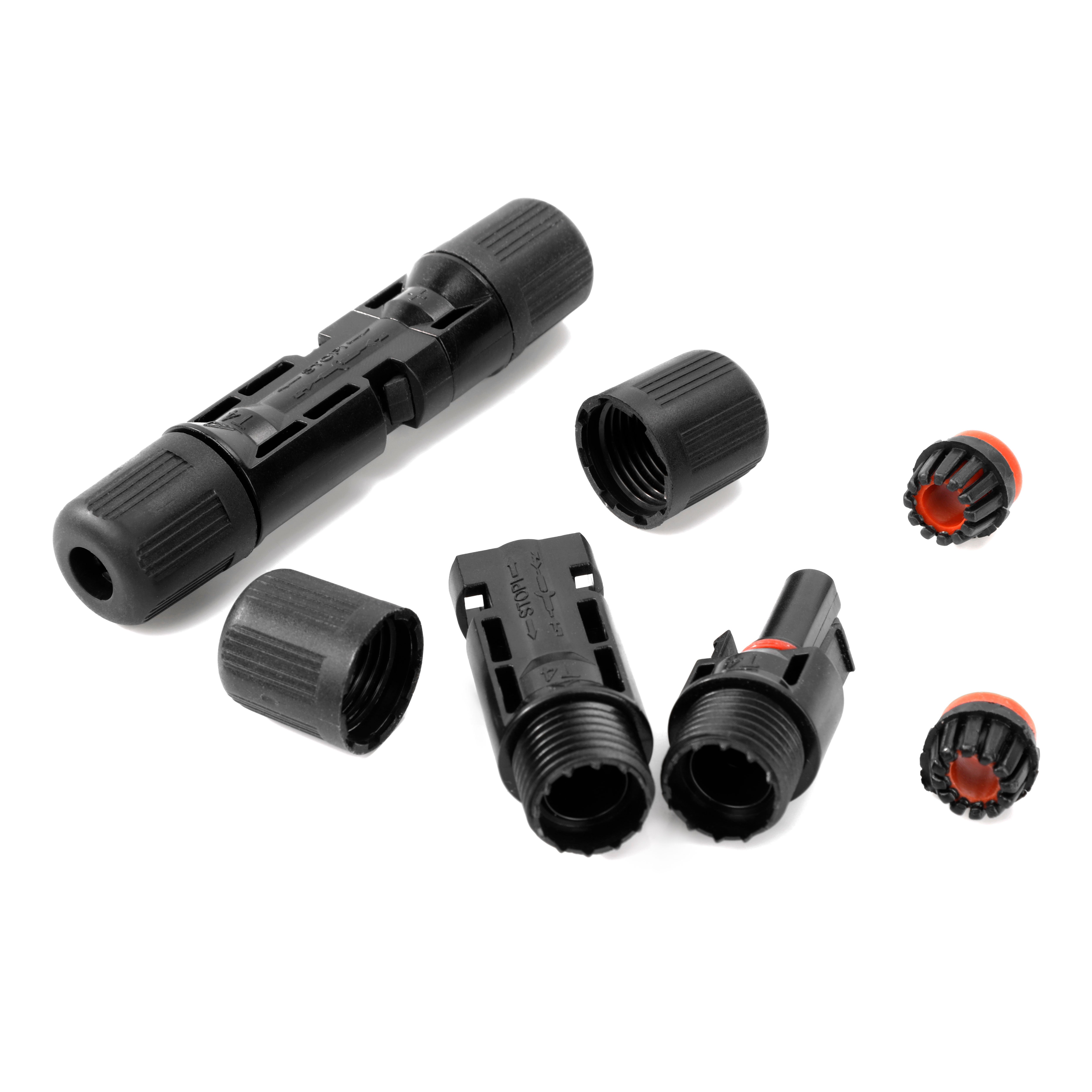waterproof solar pv diode connector 10mm pv connector IP67 solar panel connectors for pv solar system