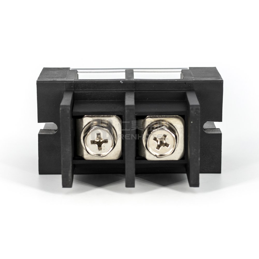 Through Wall High Current 150A Lithium Battery Terminal 2 Pole 50A 100A 150A 180A 200A Screw Copper Connector