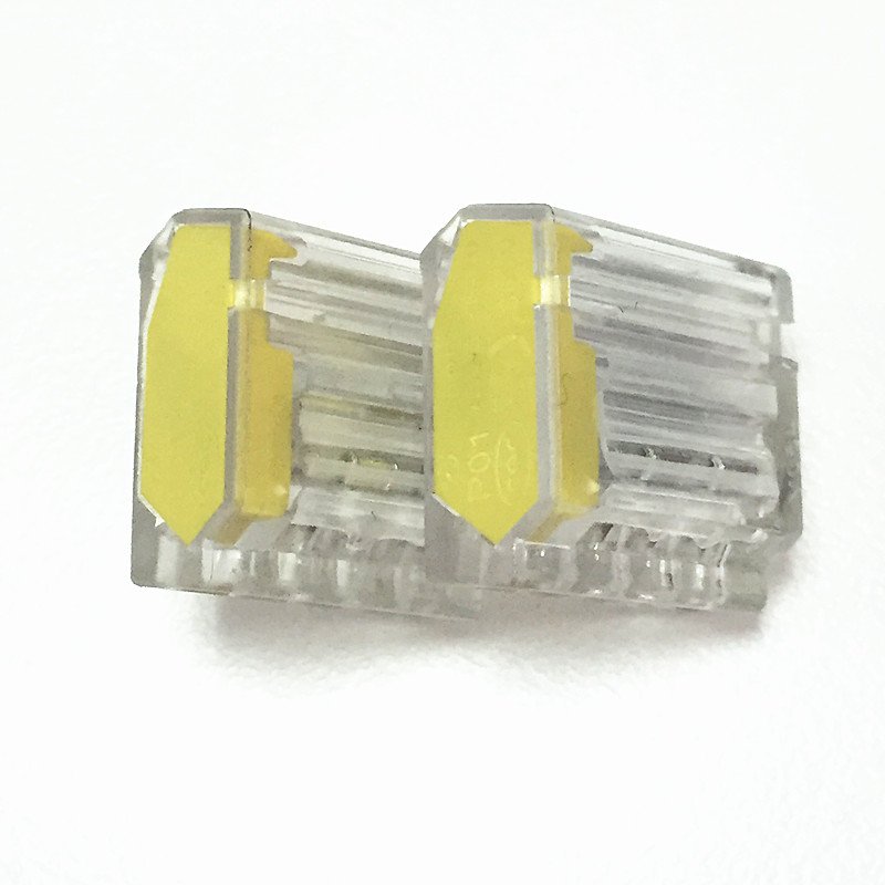 Original 4 Conductor compact push wire Connector for junction boxes