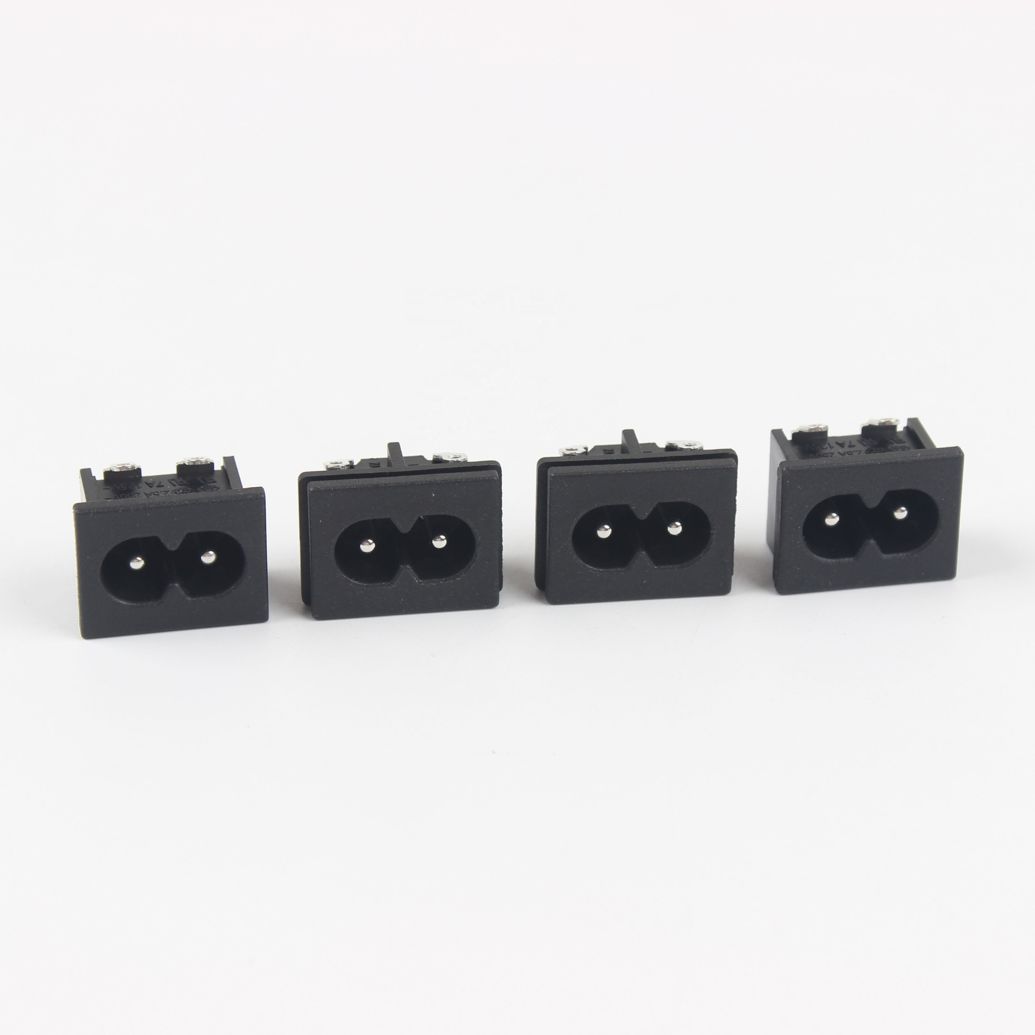 LH-8 C8 INLET AC POWER SOCKET C8 Ac Power Socket Outlet Connector