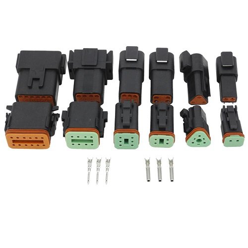 Aichie: In stock Deutsch DT 2 Pin Connector Kit DT04-2P DT06-2S Connector