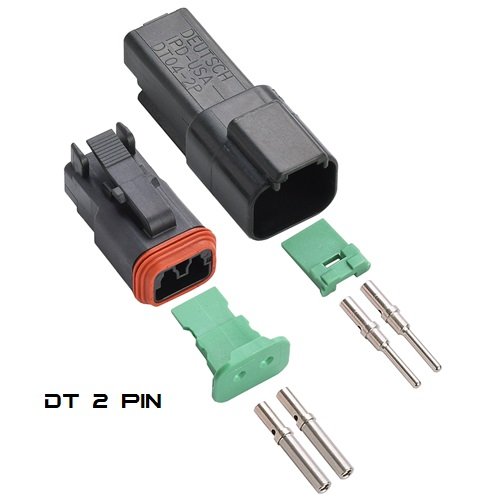 Aichie: In stock Deutsch DT 2 Pin Connector Kit DT04-2P DT06-2S Connector