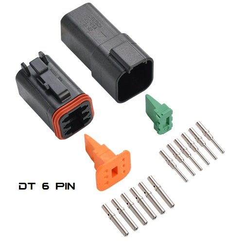 Aichie: In stock Deutsch DT 2 Pin Connector Kit DT04-2P DT06-2S Connector
