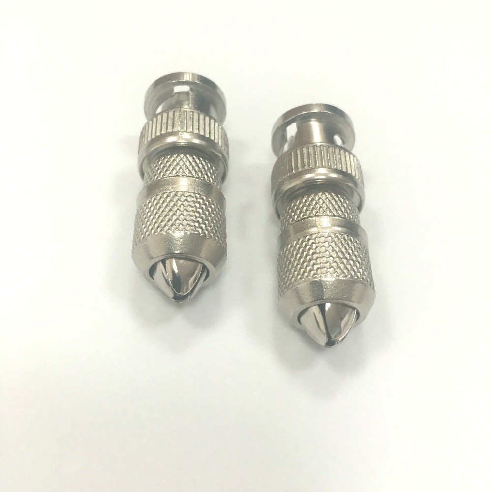 CCTV Accessories Price CCTV BNC Male BNC Coax Coaxial Connector for RG59 Cable