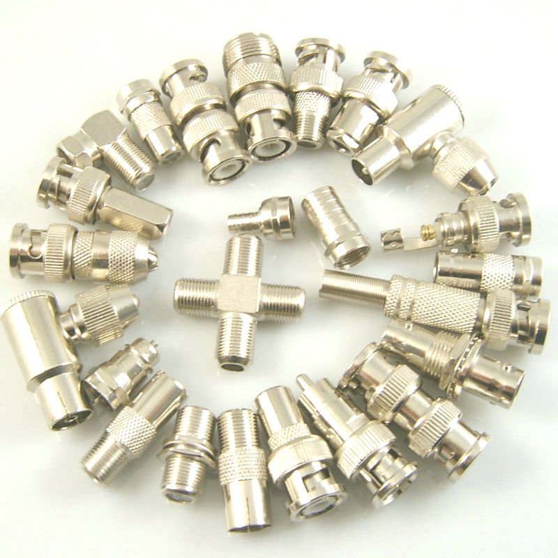 CCTV Accessories Price CCTV BNC Male BNC Coax Coaxial Connector for RG59 Cable