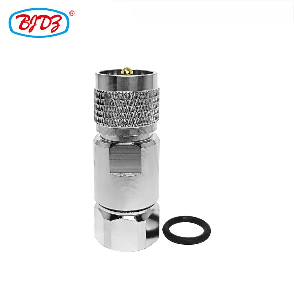 Factory supply Wholesale UHF PL259 Male Plug Clamp screw mounting For 1/2" Cable RF Coax Coaxial connectors