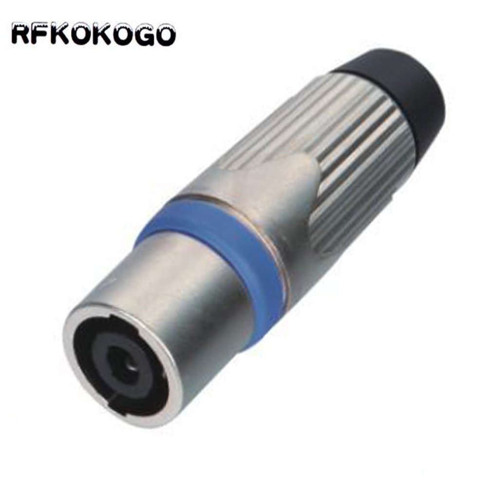 Hotselling Metal Speakon Connector NL4FX 4 pin 4pin Male Female Plug Audio Amplifier Power Plug Powercon Connector