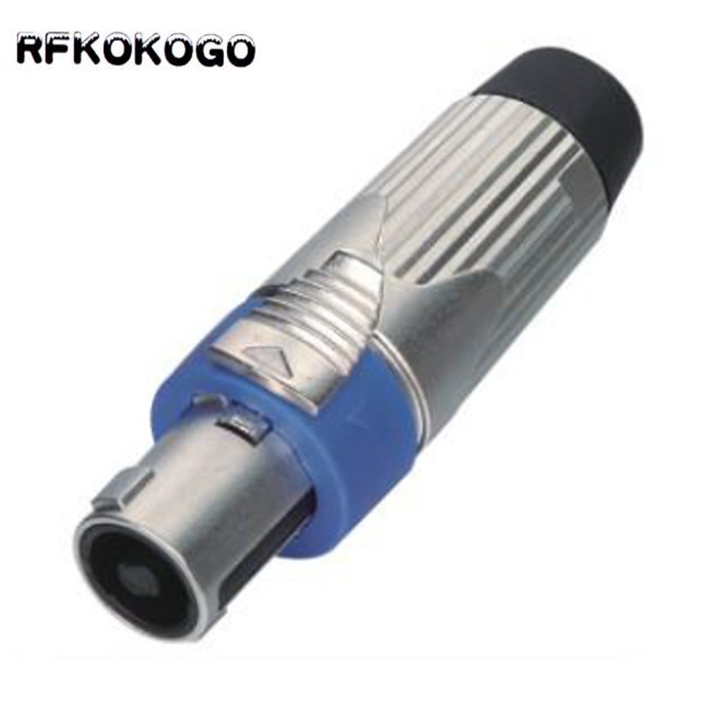 Hotselling Metal Speakon Connector NL4FX 4 pin 4pin Male Female Plug Audio Amplifier Power Plug Powercon Connector