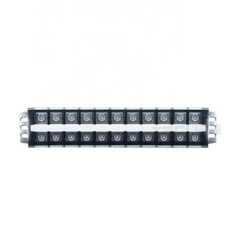 Dual Row Fixed Wiring Board Wire Connectors 600V 15A Box Connecter Cable Contacts 3/4/5/8p Electrical Screw Terminal Block