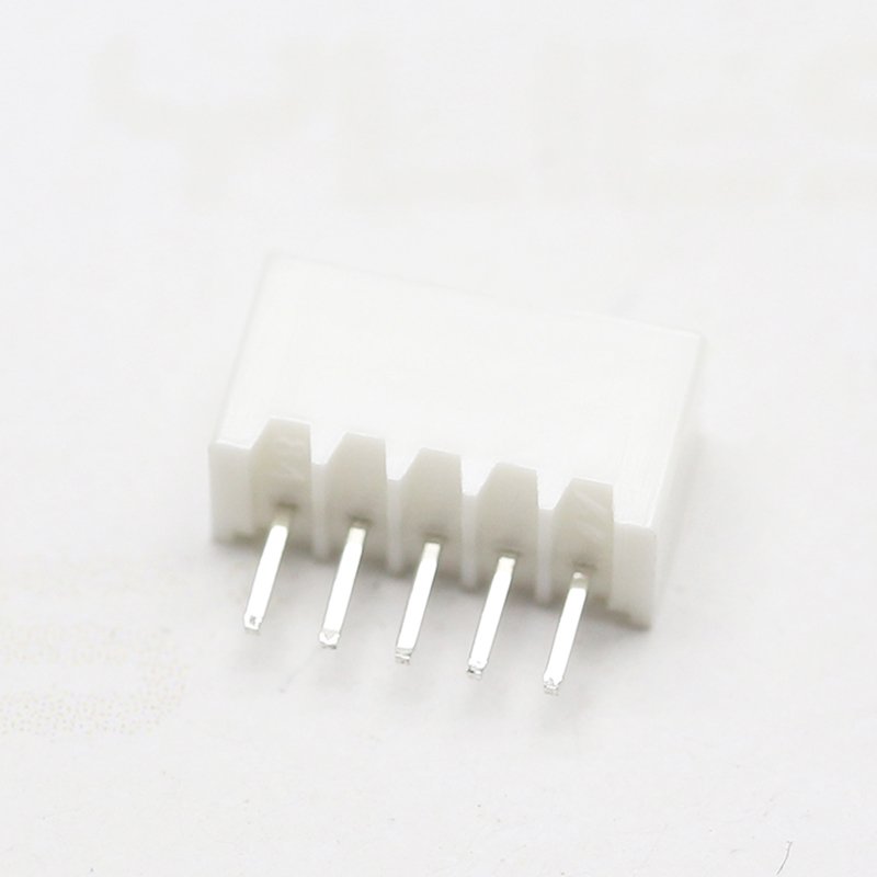 Vertical wafer connector 2.0mm pitch positions 02-16 pin single row through hole male plug header wire to board molex connector