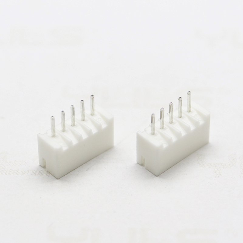 Vertical wafer connector 2.0mm pitch positions 02-16 pin single row through hole male plug header wire to board molex connector
