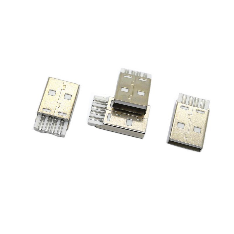 Factory 4Pin Male Standard USB A connector