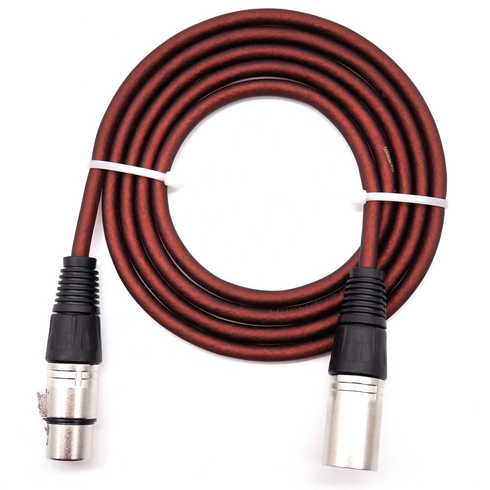 Male/Female 3 Pin XLR Jack Microphone MIC Audio Connector 3 Pin XLR Connector